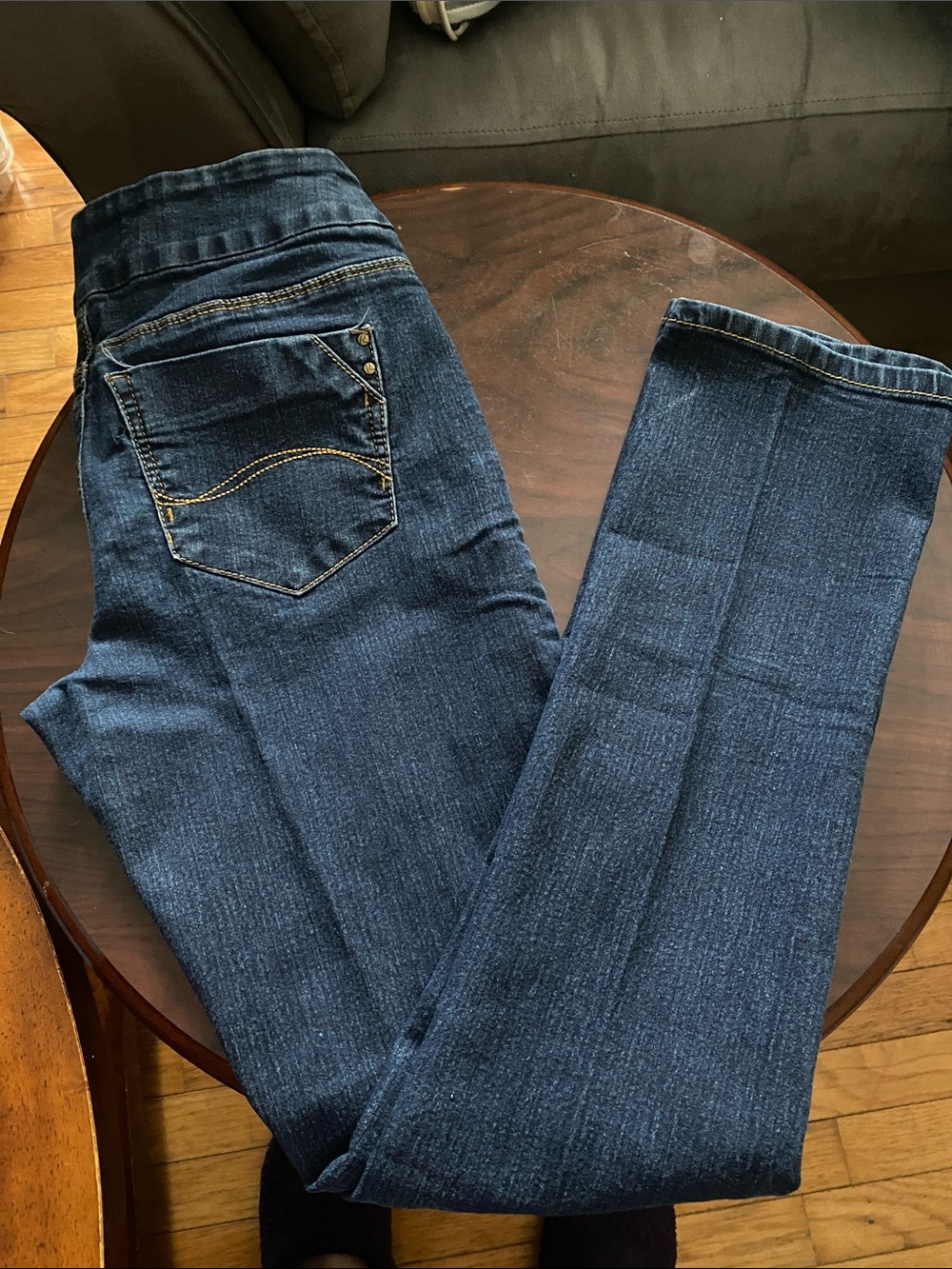 Reitmans Dark Blue Straight-Leg Women’s Jeans Size 3